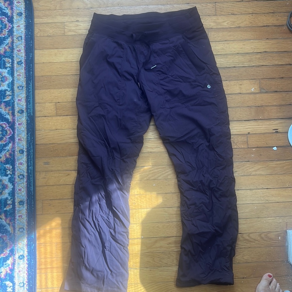 Dark Purple Lululemon Dance Studio Pants